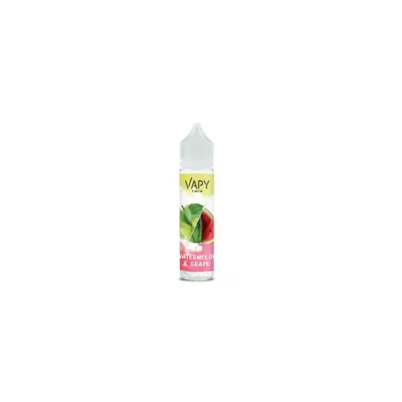 PREMIX LONGFILL VAPY TWIN 10/60ml- WATERMELON & GRAPE-21