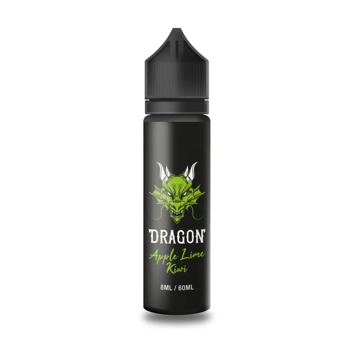 DRAGON LONGFILL 60ml - liquid o smaku jabłka, limonki i kiwi