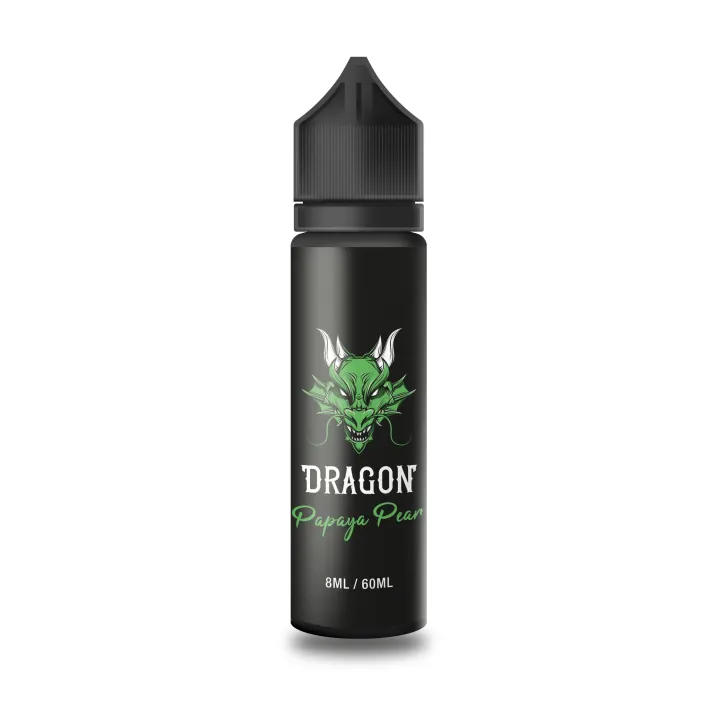 DRAGON LONGFILL o smaku papai i gruszki - 6ml liquidu w 60ml butelce