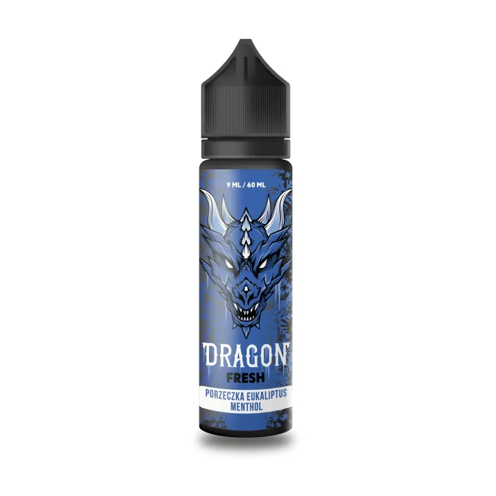 DRAGON FRESH LONGFILL 60ml o smaku porzeczki, eukaliptusa i mentolu