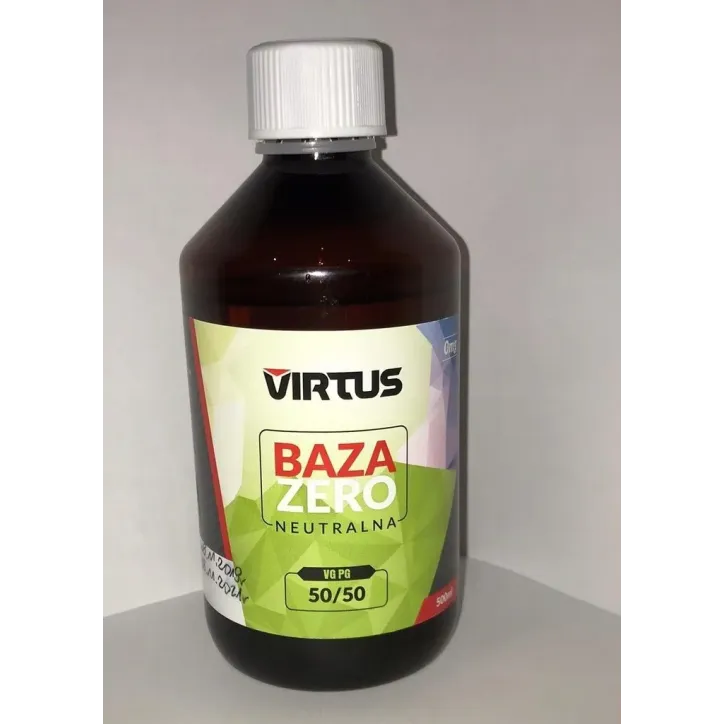 Neutralna baza spożywcza VIRTUS 50/50 o pojemności 1L (1000ml)