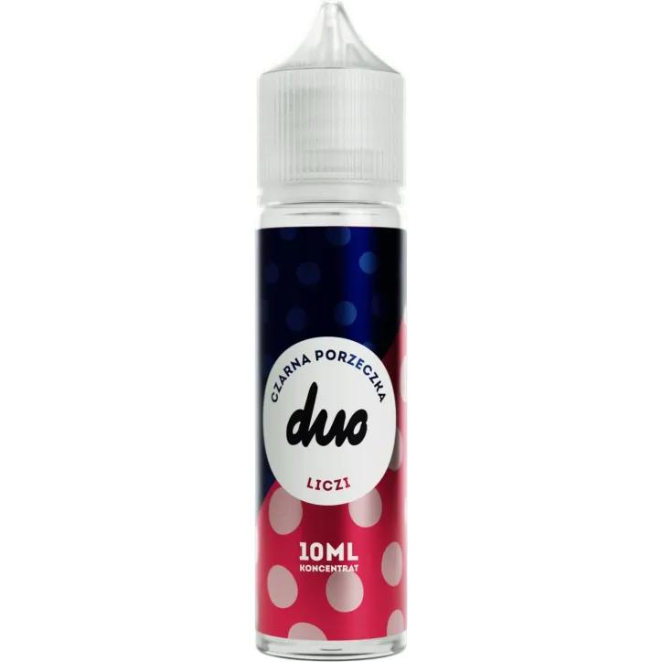 Longfill Duo 10ml o smaku Czarnej Porzeczki i Liczi