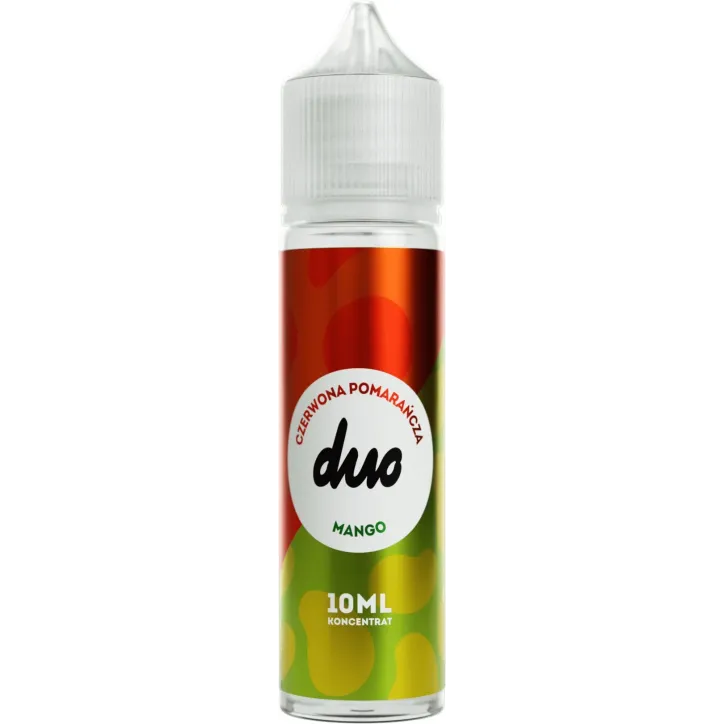 Longfill Duo 10ml o smaku Czerwonej Pomarańczy i Mango