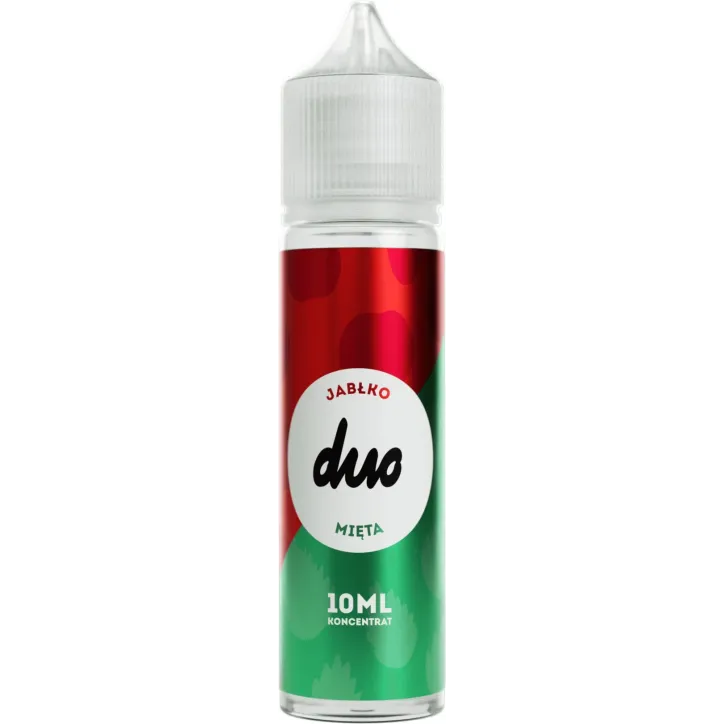 Longfill Duo 10ml o smaku Jabłka i Mięty