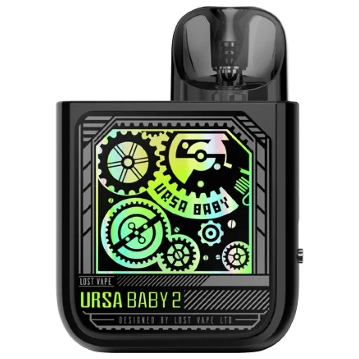 POD Lost Vape Ursa Baby 2 w kolorze Pop Black z Time Gear