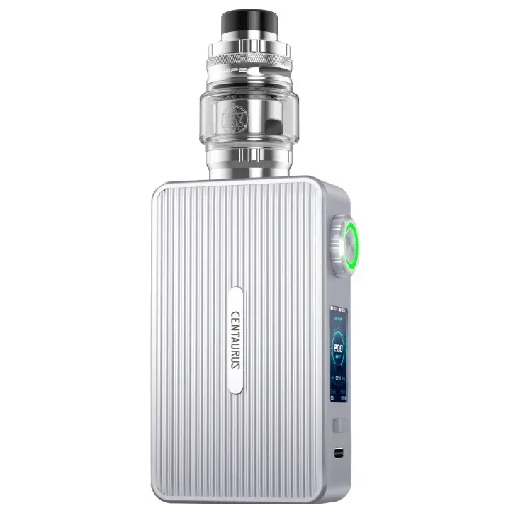 KIT Lost Vape Centaurus M200 w kolorze Platinum z zaawansowanymi funkcjami