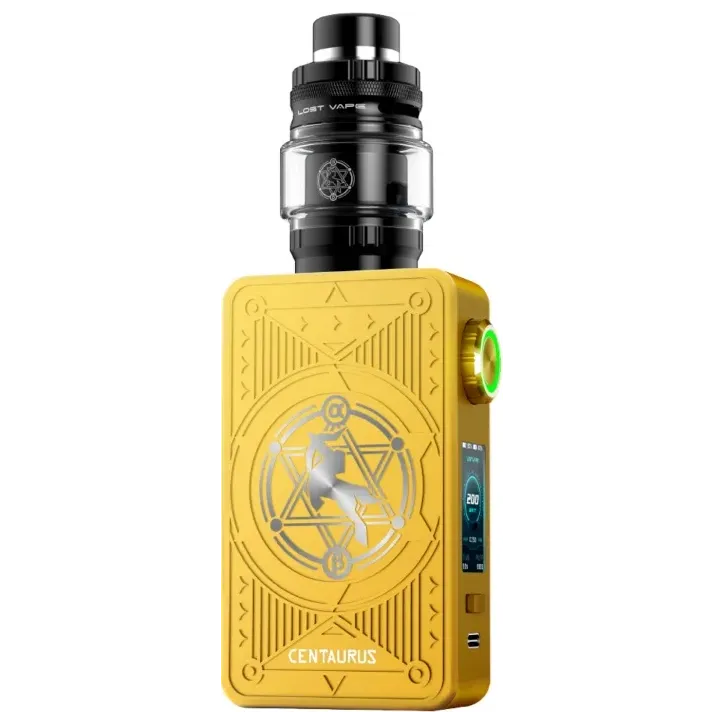 KIT Lost Vape Centaurus M200 w kolorze Golden Knight