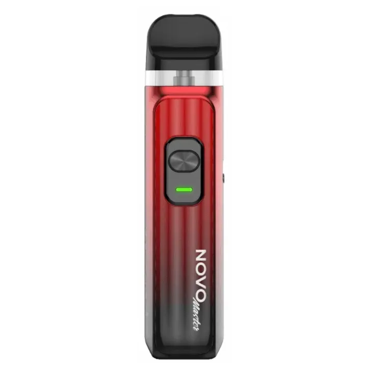 POD Smok Novo Master w kolorze czerwono-czarnym