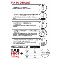 ZESTAW TAB SHOT 200mg - Rewolucyjna Tabletka Nikotynowa - TAB SHOT 200mg - Rewolucyjna Tabletka Nikotynowa dla Wymagających Wap