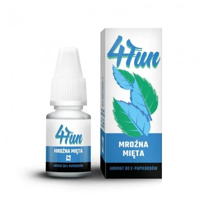 Aromat 4Fun o smaku mroźnej mięty w butelce 10ml