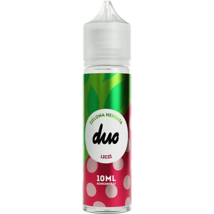 Longfill Duo 10ml o smaku Zielonej Herbaty i Liczi