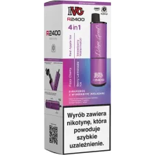 E-papieros IVG 2400 Starter Kit Purple + 4 wkłady -  -  - 73