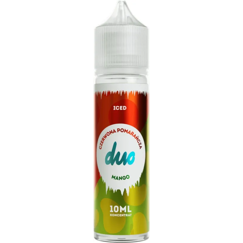 Premix Longfill Duo ICED 10ml - Czerwona Pomarańcza / Mango / Koolada-32