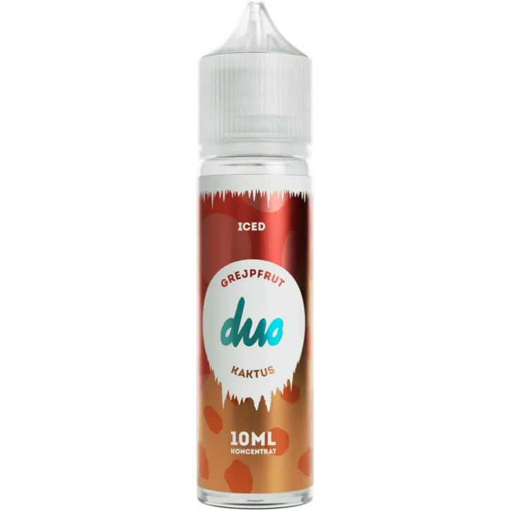 Longfill Duo ICED 10ml o smaku Grejpfruta, Kaktusa i Koolady