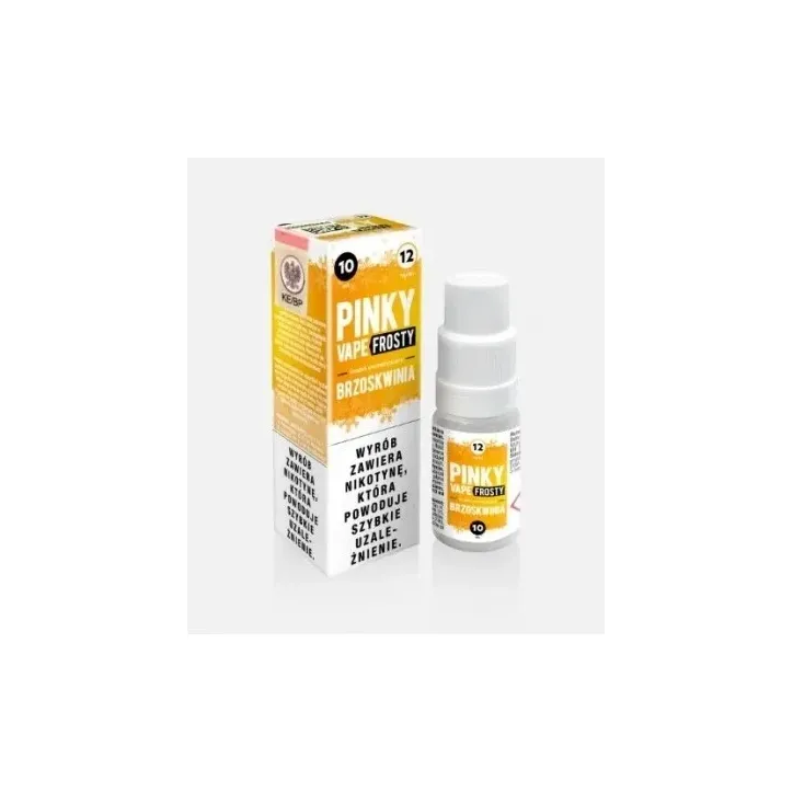 Liquid Pinky Vape 10ml o smaku Frosty Brzoskwinia