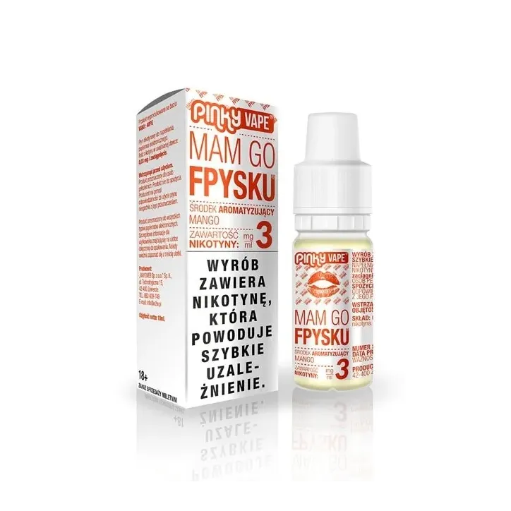 Liquid Pinky Vape 10ml o smaku Mango - MAM GO FPYSKU