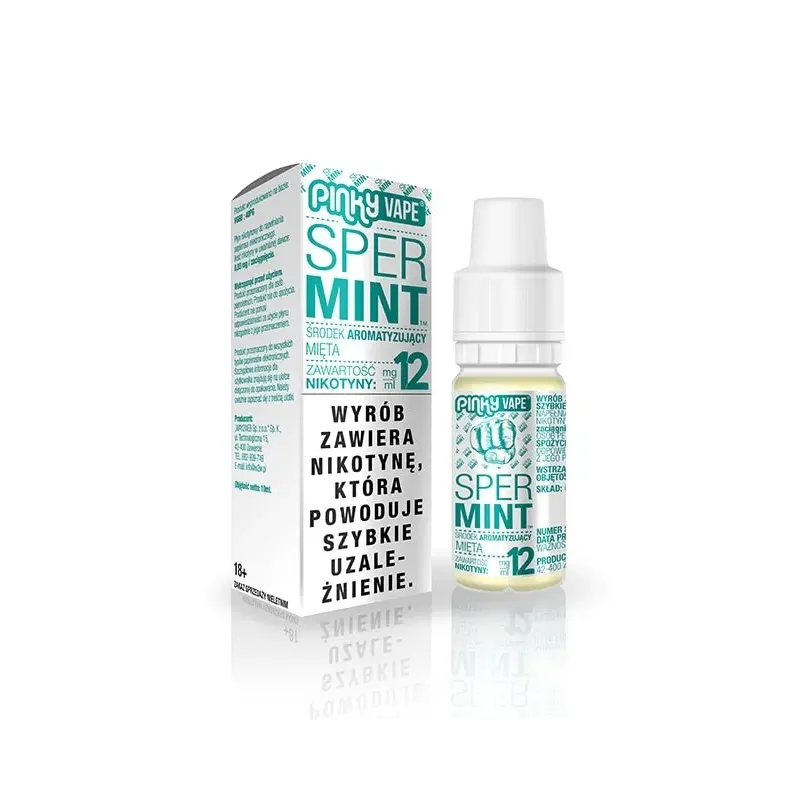 Liquid Pinky Vape 10ml - SPERMINT- mięta-18