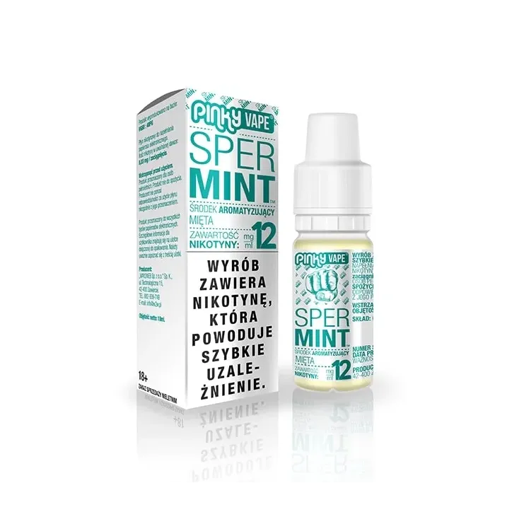 Liquid Pinky Vape 10ml o smaku mięty SPERMINT