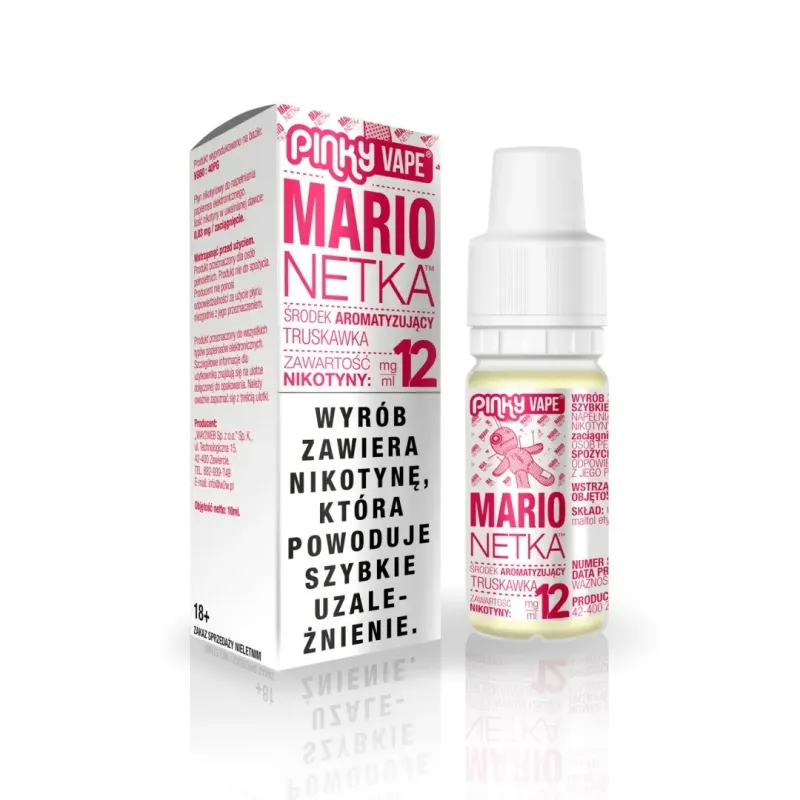 Liquid Pinky Vape 10ml - MARIONETKA - Truskawka-18