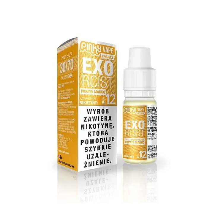 Liquid Pinky Vape 10ml o smaku Papaya i Mango - Exorcist