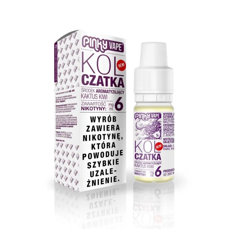 Liquid Pinky Vape 10ml - Kolczatka - Kaktus Kiwi-18