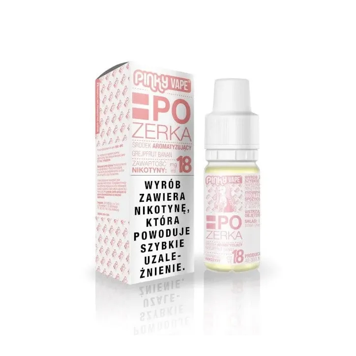 Liquid Pinky Vape 10ml o smaku grejpfruta i banana - Pozerka