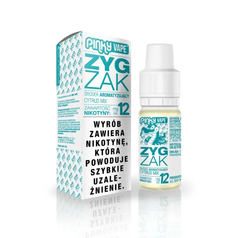 Liquid Pinky Vape 10ml - Zygzak - Mix cytrusów-18