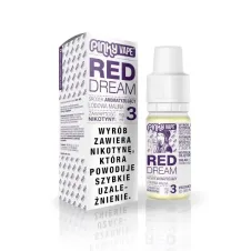 Liquid Pinky Vape 10ml - Red dream - Lodowa malina-18