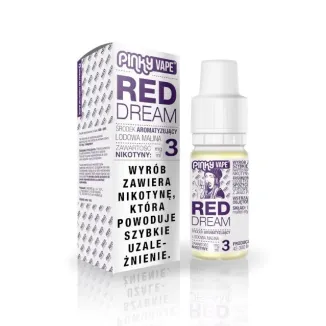 Liquid Pinky Vape 10ml - Red dream - Lodowa malina-18