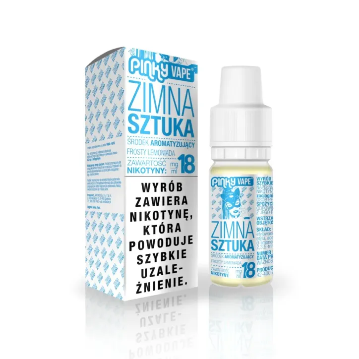 Liquid Pinky Vape 10ml o smaku Frosty Lemoniada - Zimna Sztuka