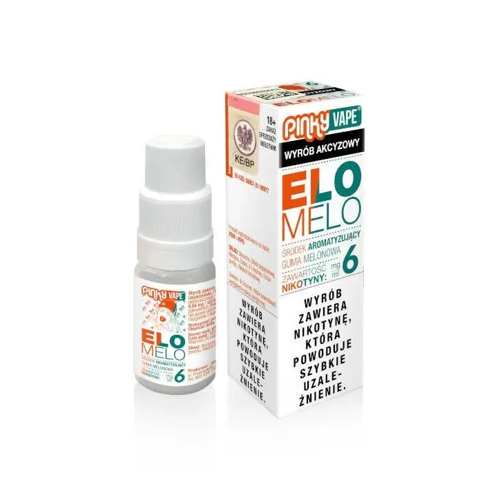 Liquid Pinky Vape 10ml o smaku gumy melonowej od Elo Melo