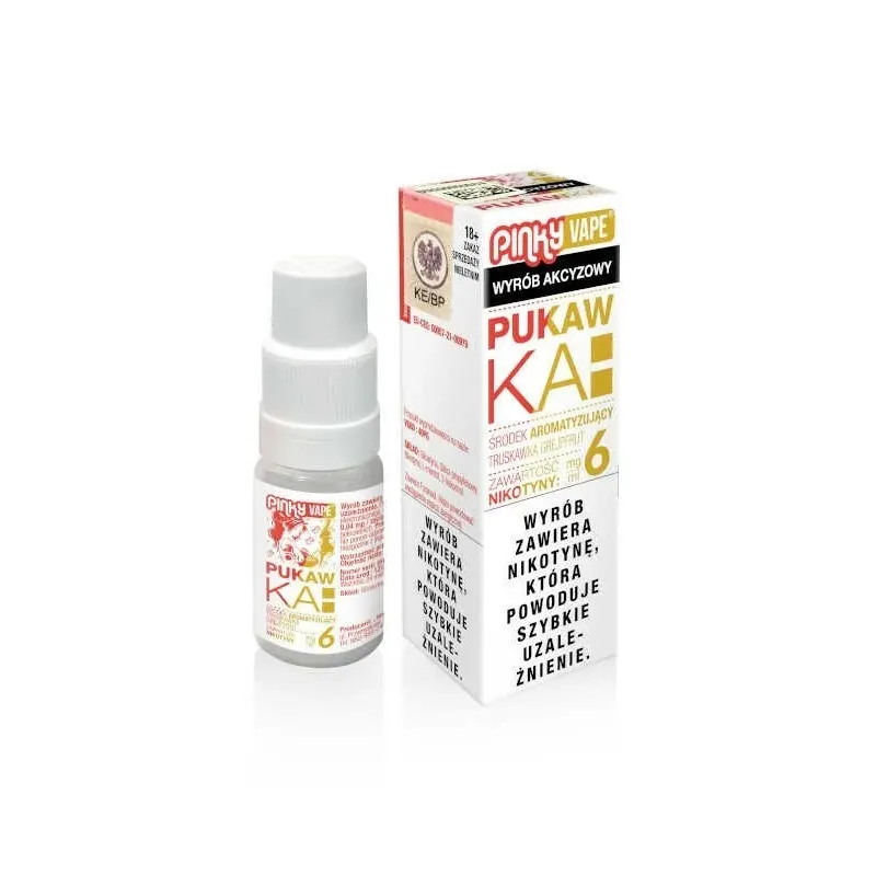 Liquid Pinky Vape 10ml - Pukawka - Truskawka Grejpfrut-18