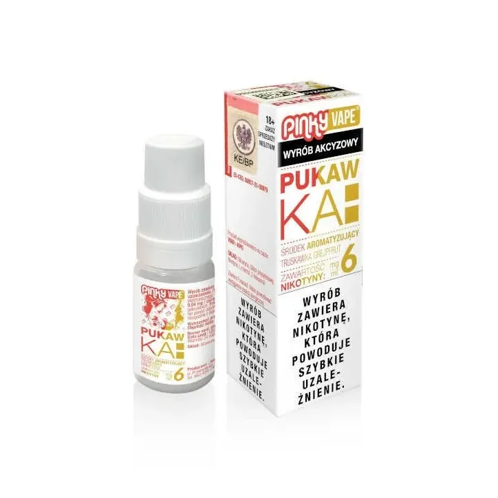 Liquid Pinky Vape 10ml o smaku truskawki i grejpfruta - Pukawka