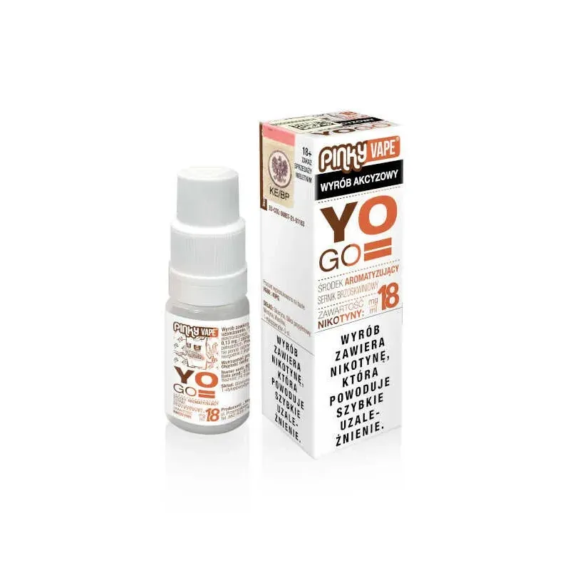 Liquid Pinky Vape 10ml - Yogo - Sernik Brzoskwiniowy-18