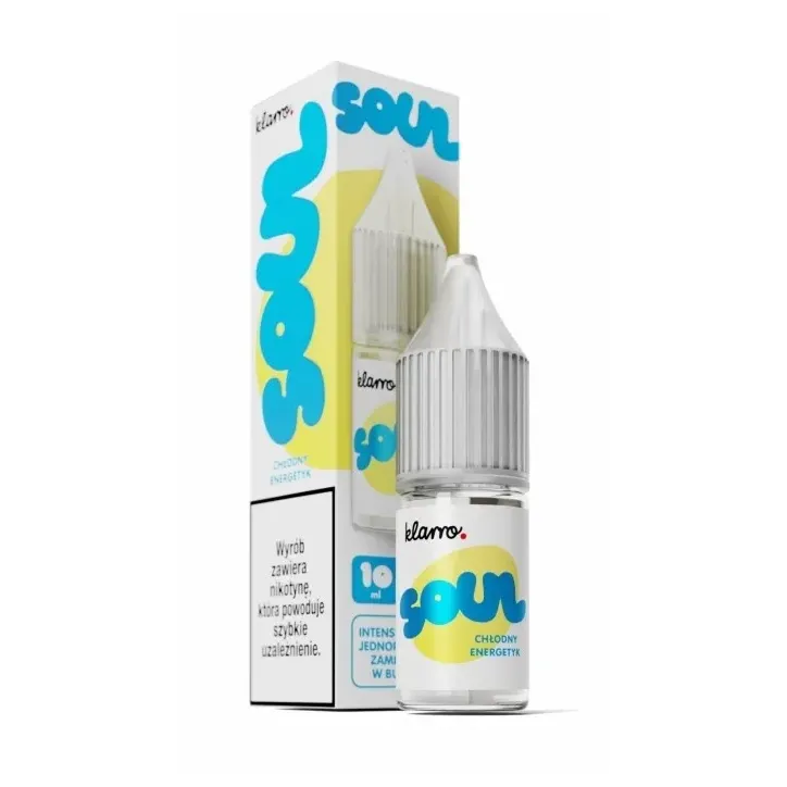 Liquid Klarro Soul Salt 10ml o smaku Chłodnego energetyka 20mg