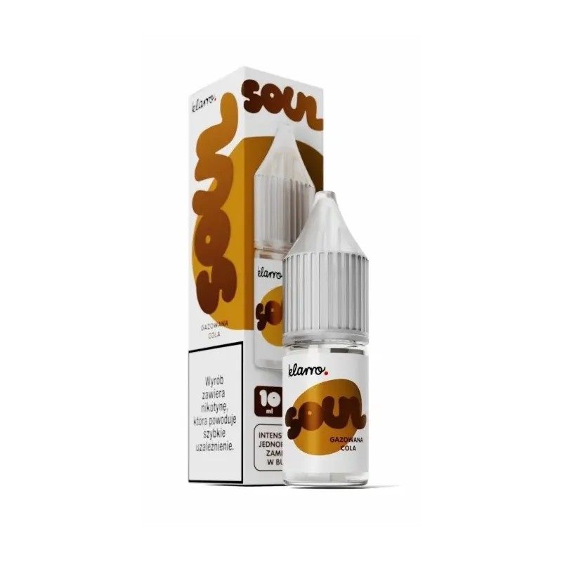 Liquid Klarro Soul Salt 10ml - Gazowana Cola 20mg -  -  - 27