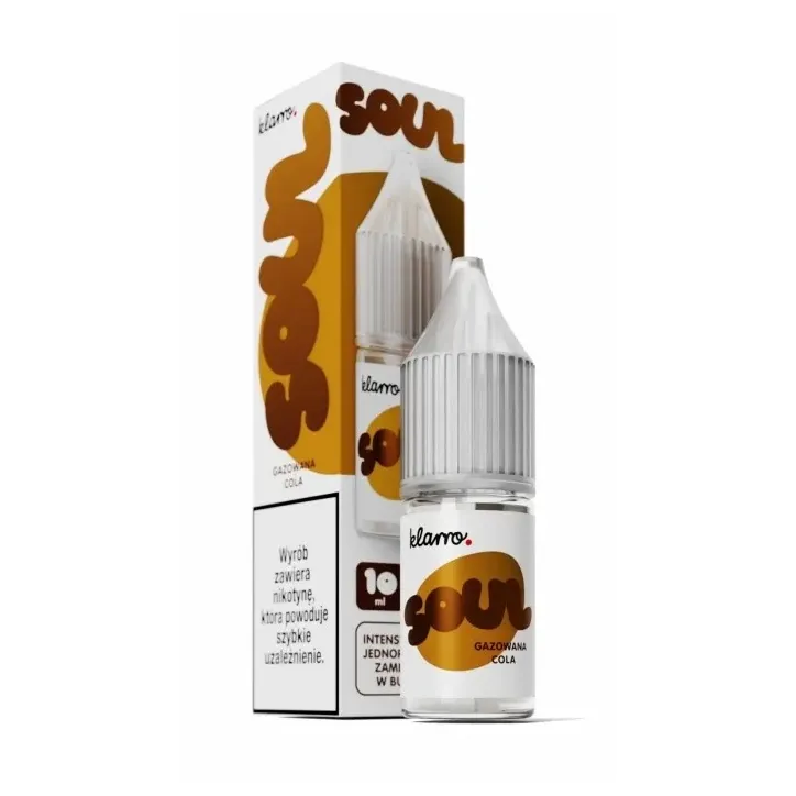 Liquid Klarro Soul Salt 10ml o smaku Gazowanej Coli 20mg