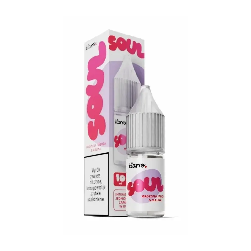 Liquid Klarro Soul Salt 10ml - Mroźona Jagoda Malina 20mg -  -  - 27