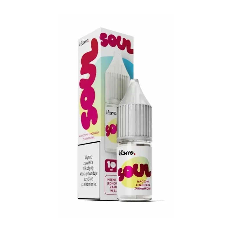 Liquid Klarro Soul Salt 10ml - Mrożona Lemoniada Żurawina 20mg -  -  - 27