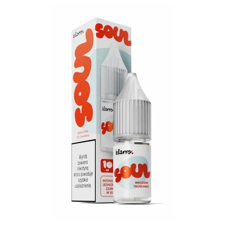 Liquid Klarro Soul Salt 10ml o smaku Mrożonej Truskawki 20mg