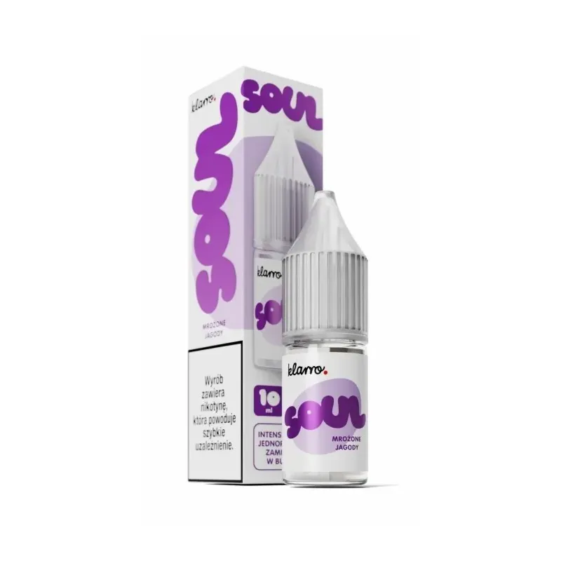 Liquid Klarro Soul Salt 10ml - Mroźone Jagody 20mg -  -  - 27