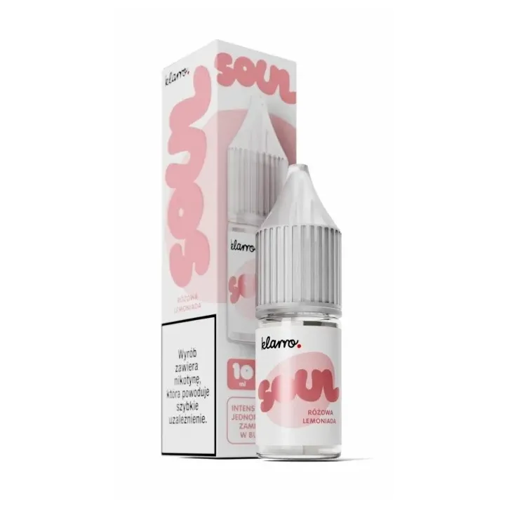 Liquid Klarro Soul Salt 10ml o smaku Różowej Lemoniady 20mg