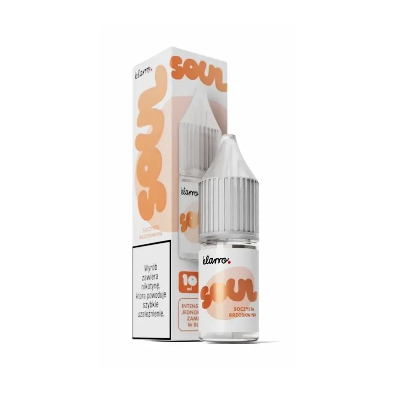 Liquid Klarro Soul Salt 10ml -  Soczysta Brzoskwinia 20mg -  -  - 27