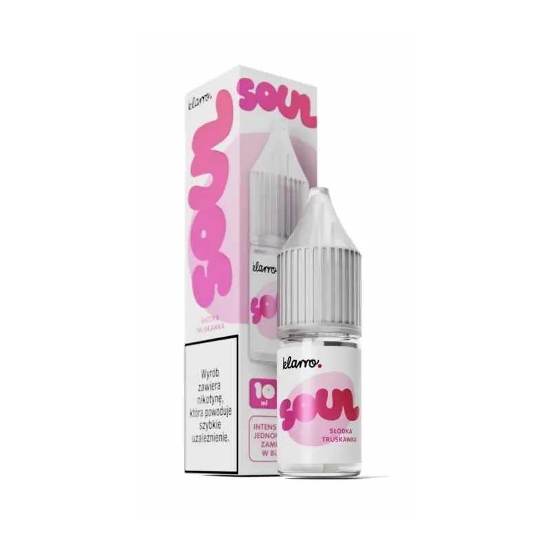 Liquid Klarro Soul Salt 10ml - Słodka Truskawka 20mg -  -  - 27