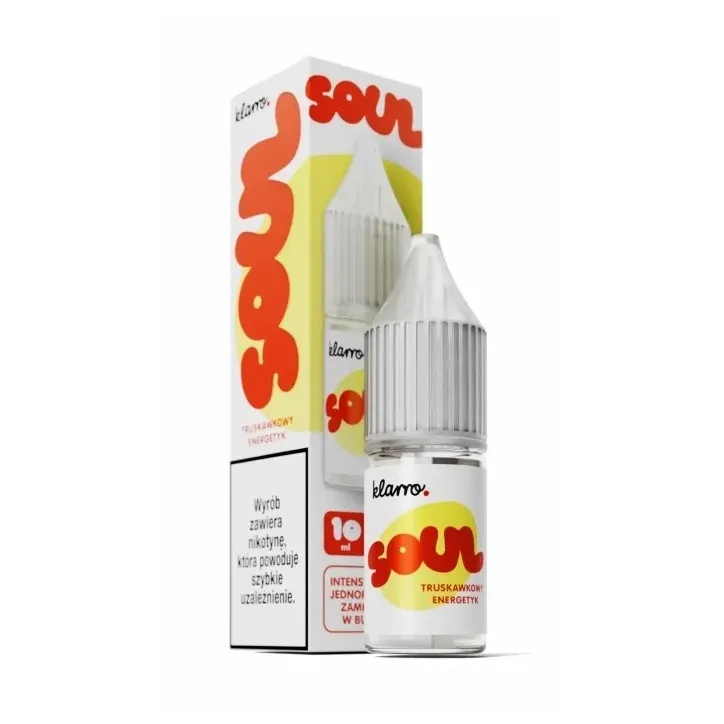 Liquid Klarro Soul Salt 10ml o smaku truskawki energetyka 20mg