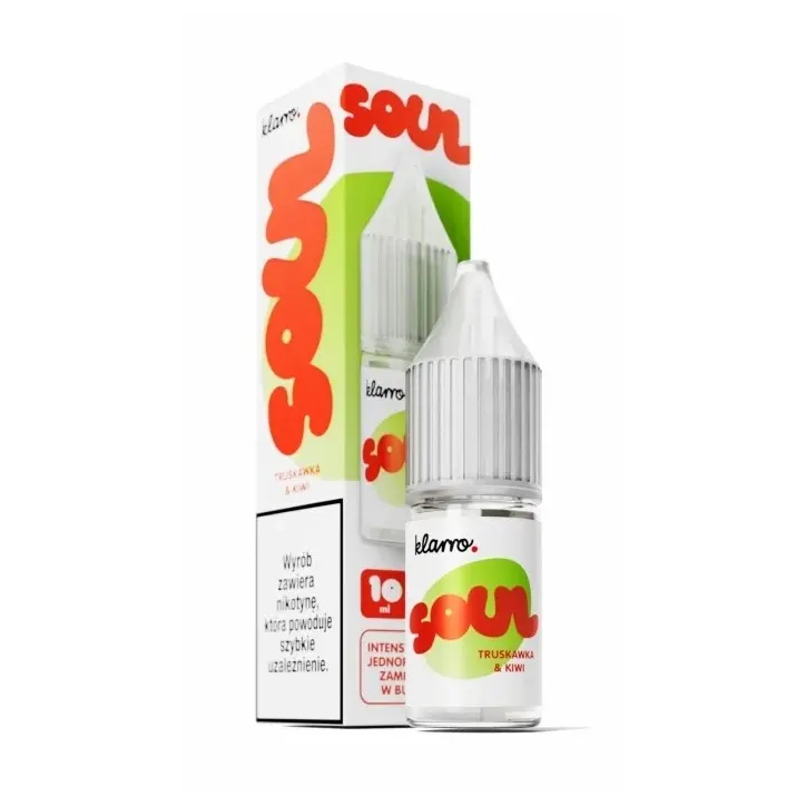 Liquid Klarro Soul Salt 10ml o smaku Truskawka Kiwi 20mg