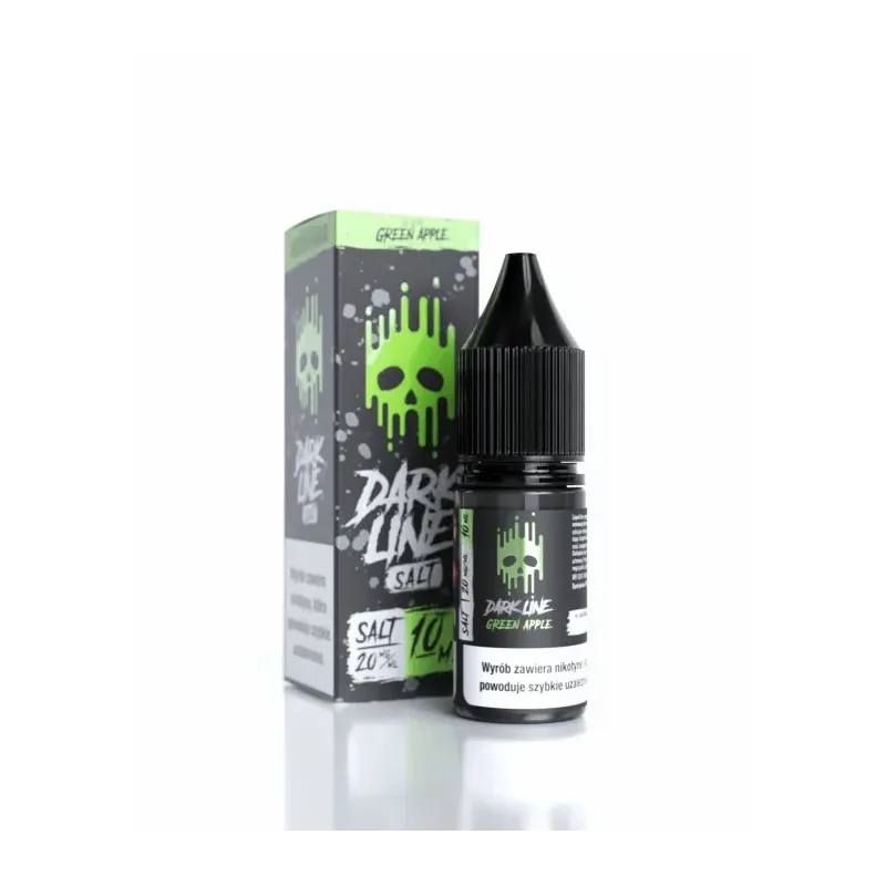 Liquid Dark Line Salt 10ml - Green Apple 20mg -  -  - 18