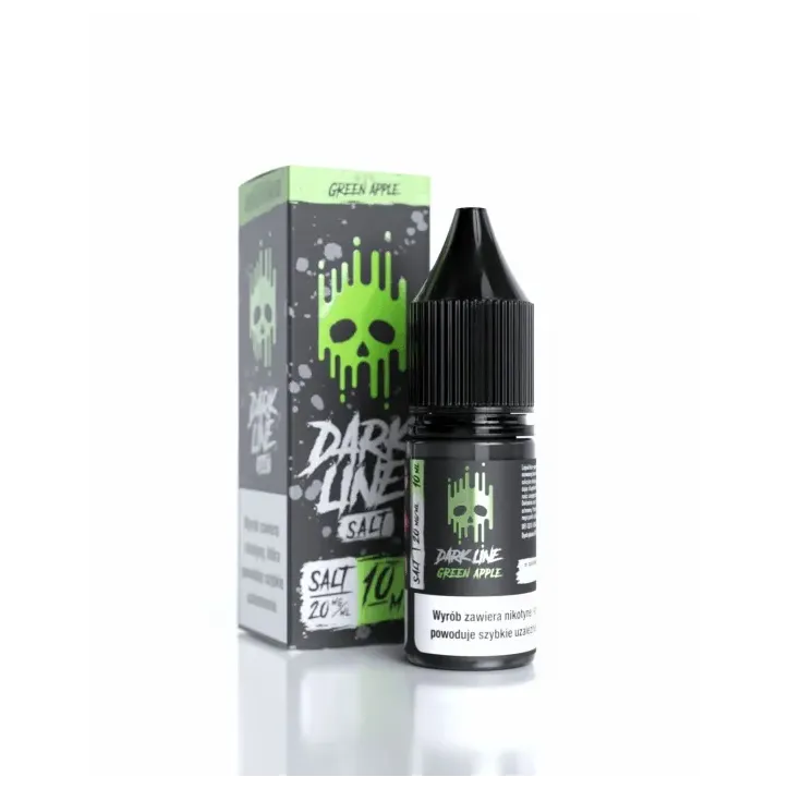 Liquid Dark Line Salt 10ml o smaku Zielonego Jabłka 20mg