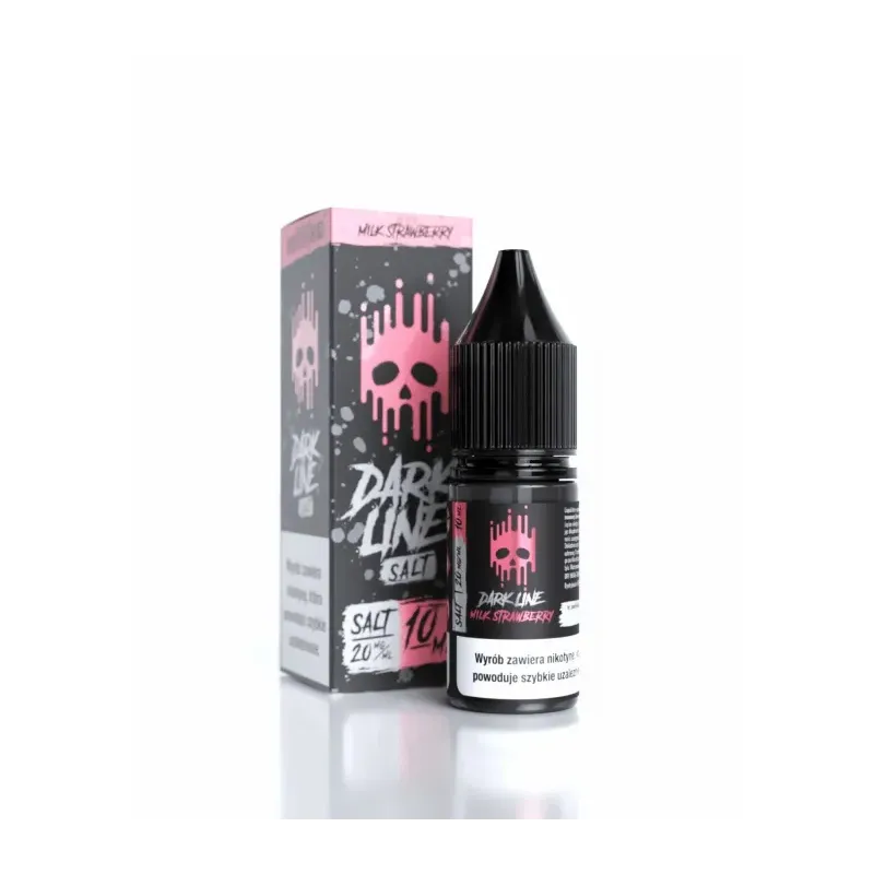 Liquid Dark Line Salt 10ml - Milk Strawberry 20mg -  -  - 18