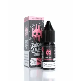 Liquid Dark Line Salt 10ml - Milk Strawberry 20mg -  -  - 18